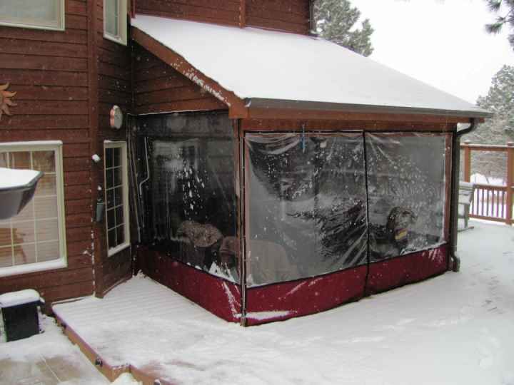 How to Winterize Your Home With Clear Tarps